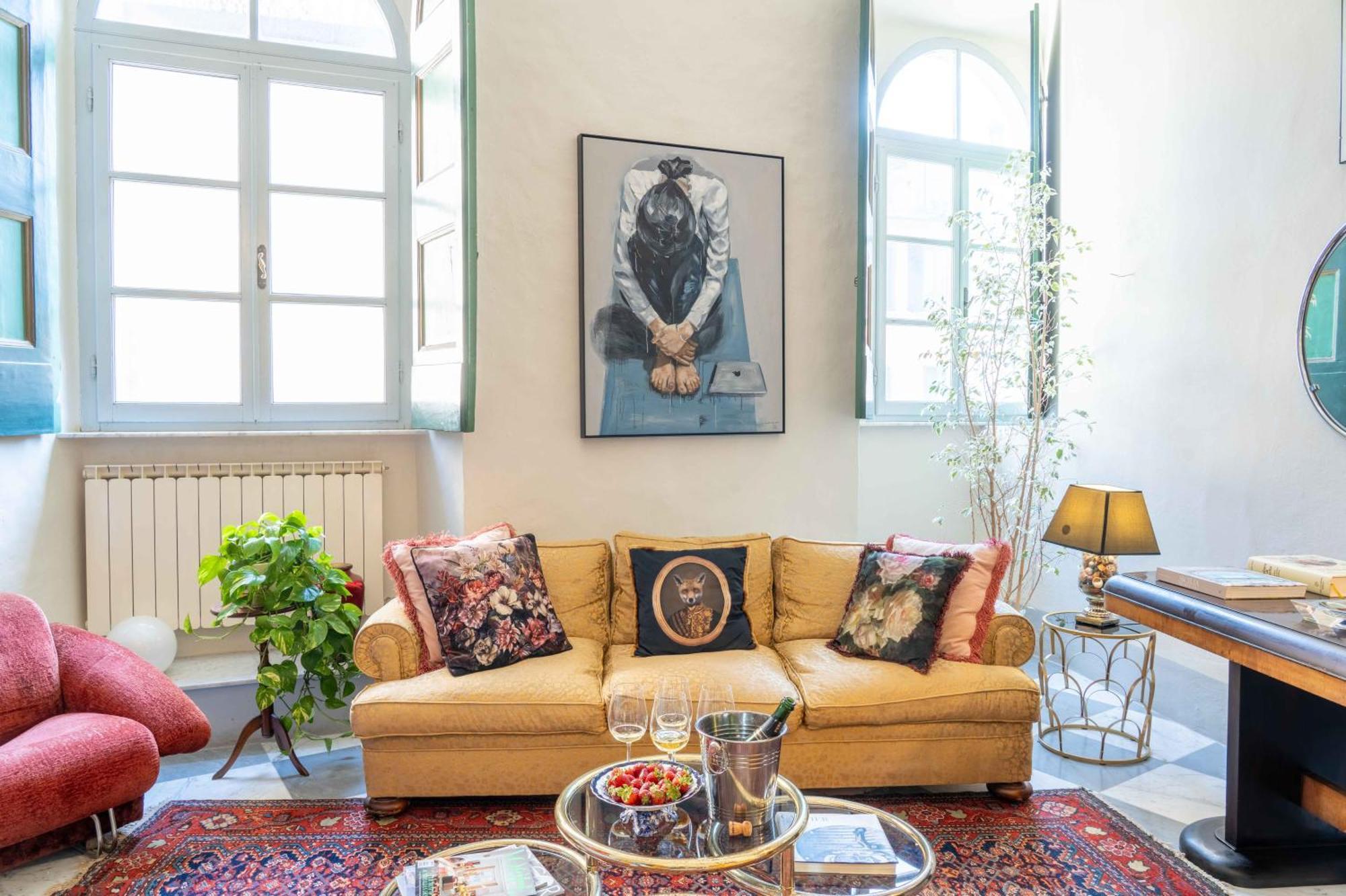 Luxury Apartment Angelio Barga Eksteriør bilde